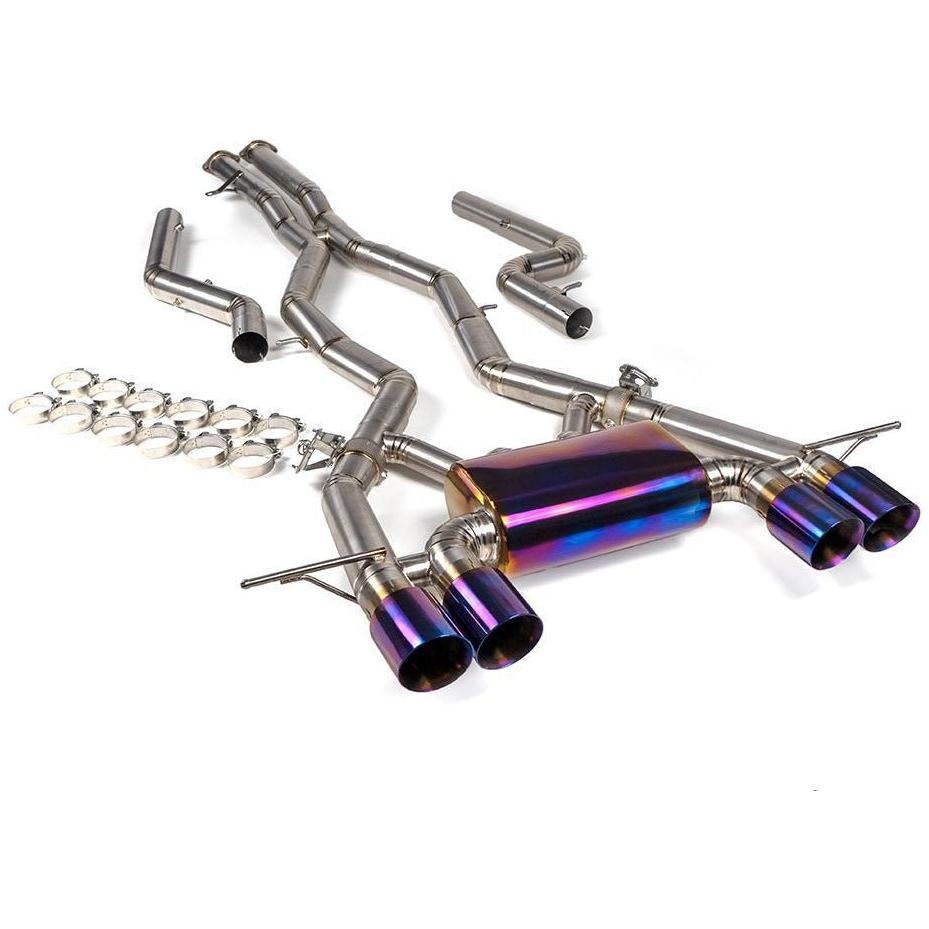 2020+ VR Performance BMW M3 | M4 G8x Titanium Valvetronic Catback Exhaust With 102mm Tips