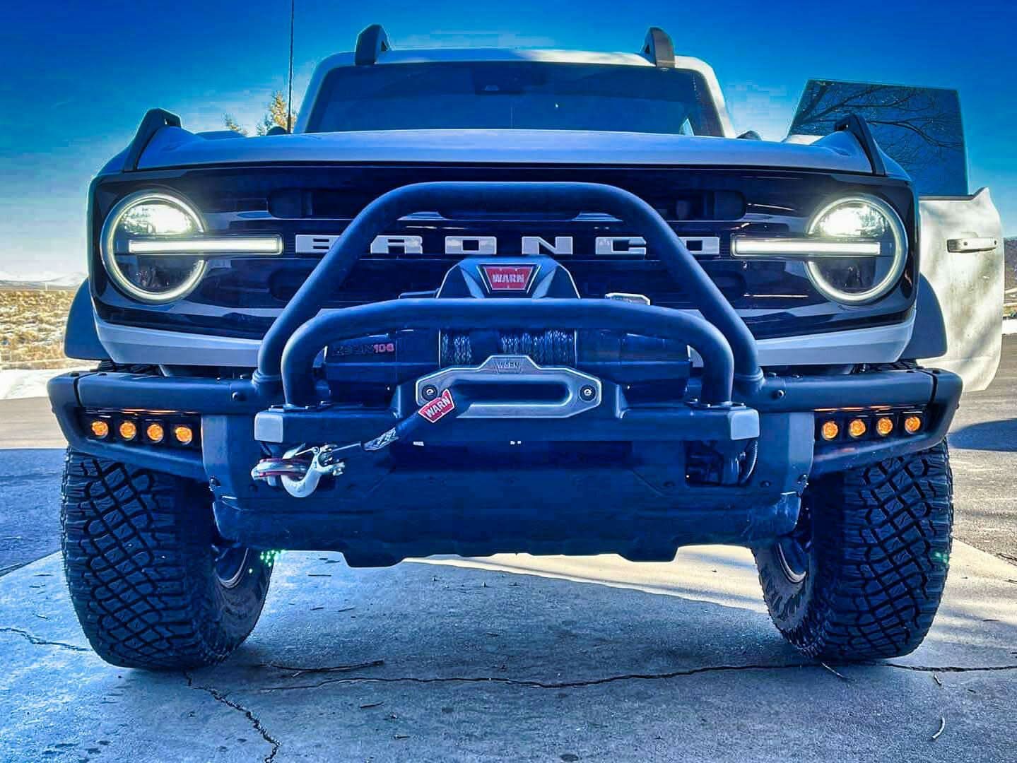 2021+ Ford Bronco Modular Bumper Dual Function Fog Light Kit
