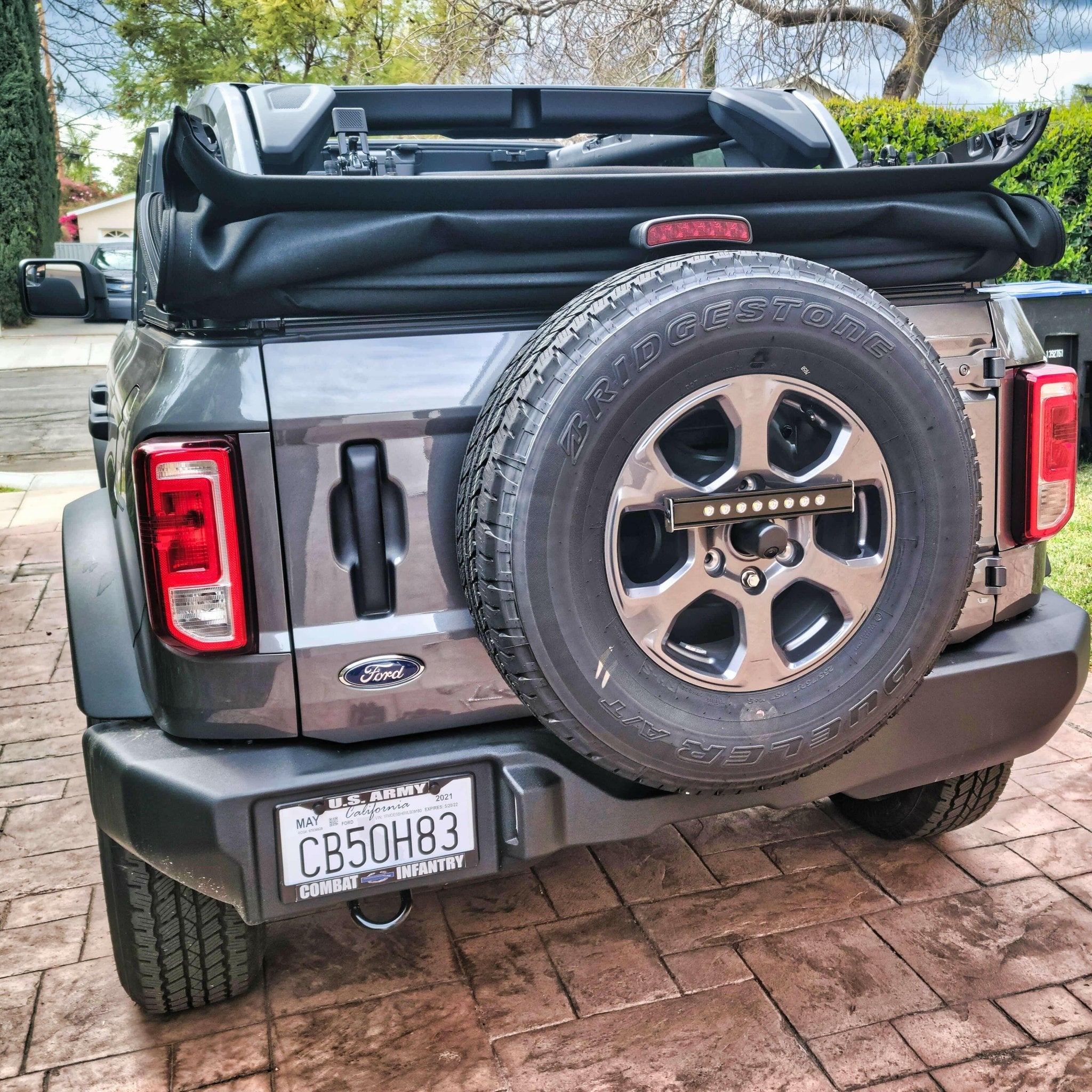 2021+ Ford Bronco Tire Carrier/Reverse/Chase Light Kit - TURBO TECH PERFORMANCE