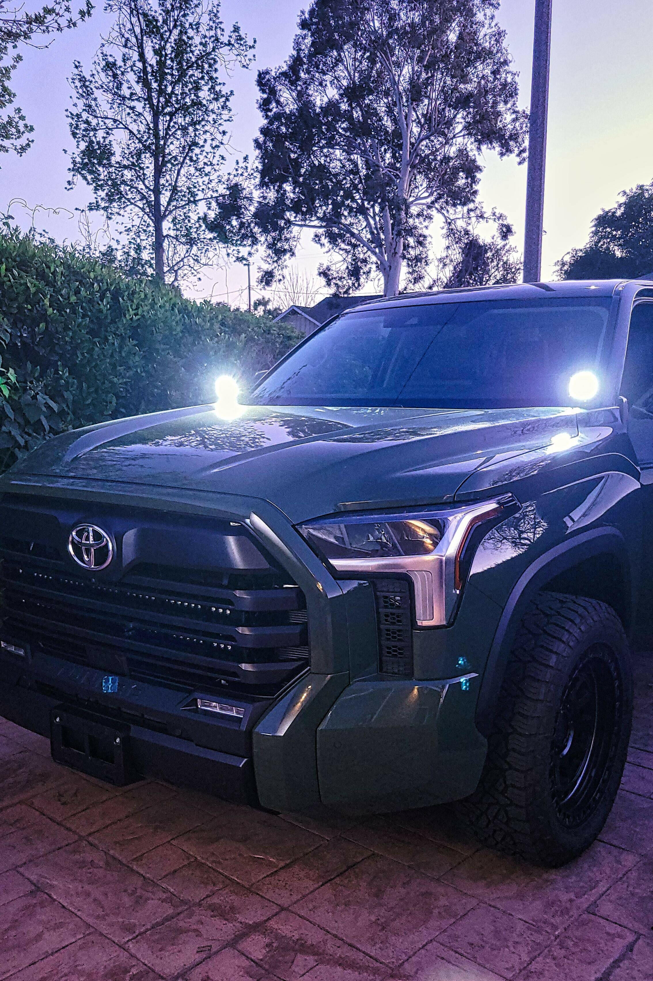 2022+ Toyota Tundra Hood Mount/Ditch Lights/Pillars