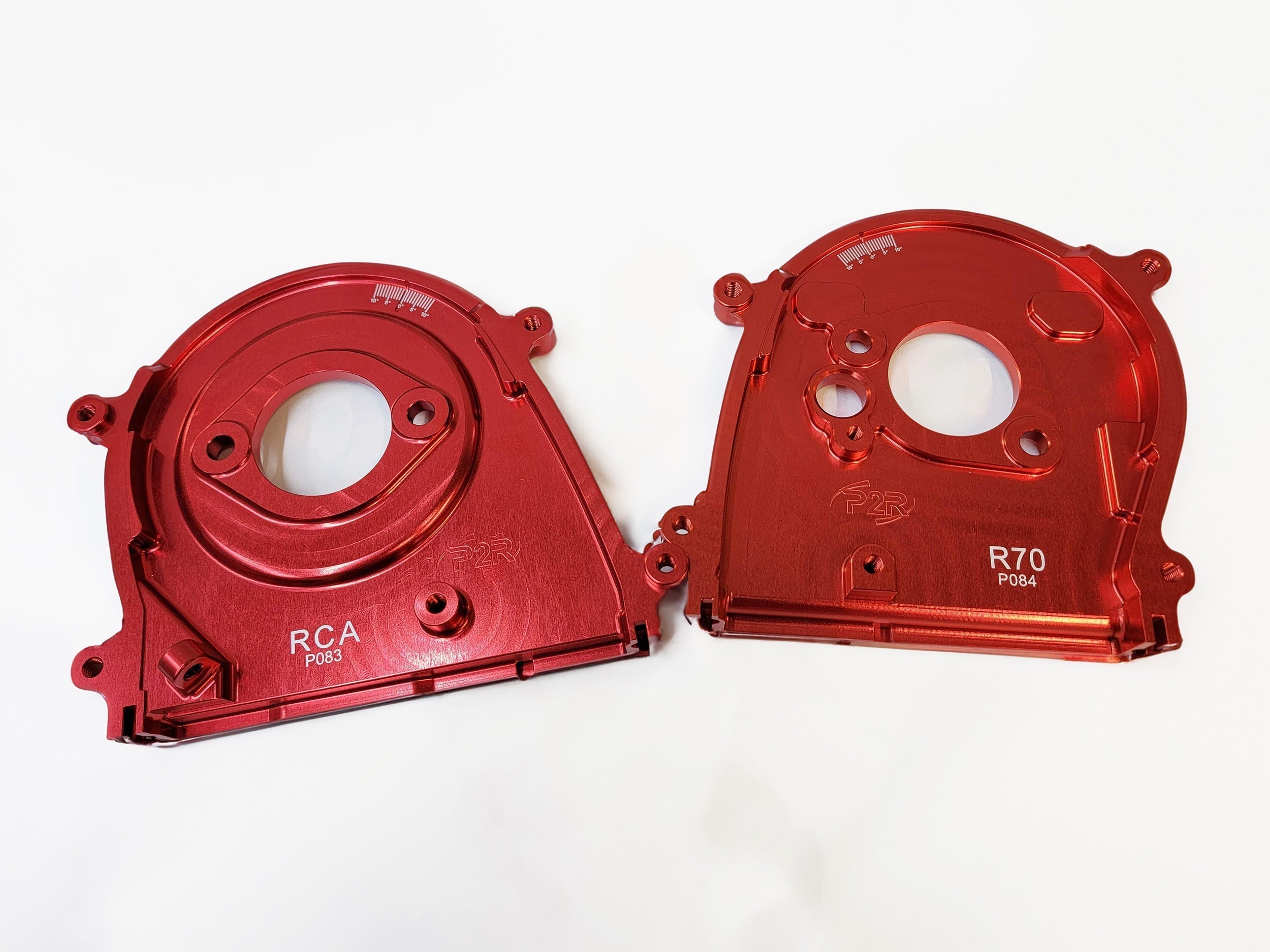 P2R Billet Timing Belt Back Cover Plate Kit - 10-13 Acura ZDX
