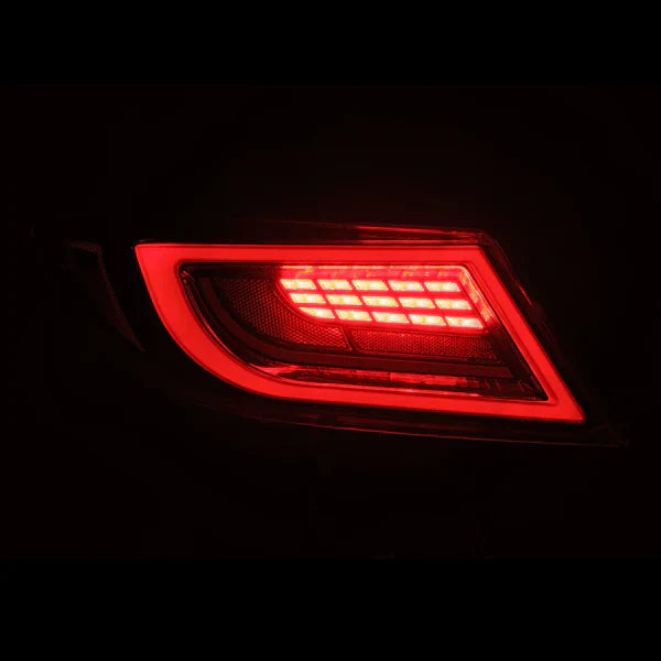 AlphaRex 21-24 Toyota GR86/Subaru BRZ LUXX-Series LED Tail Lights Vivid Red