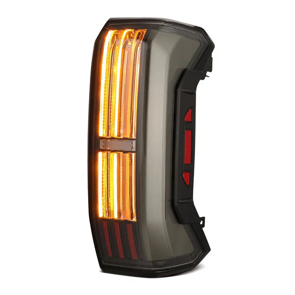 AlphaRex 22-25 Toyota Tundra NOVA-Series Prismatic LED Tail Lights Black Red