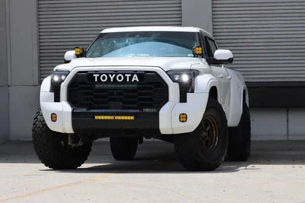 AlphaRex 22-24 Toyota Tundra/Sequoia LUXX-Series LED Projector Headlights Black