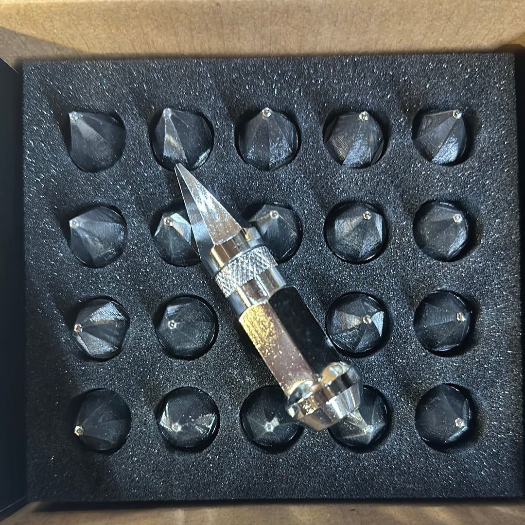 NNR steel w/spike 12x1.5 polished NNR-LN-SWS1215PO