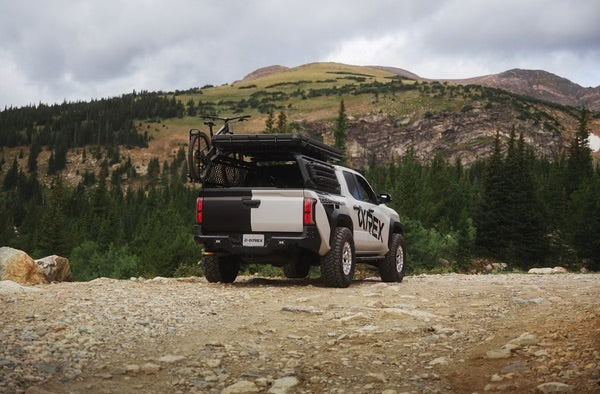 AlphaRex 24+ Toyota Tacoma NOVA-Series Prismatic LED Tail Lights Black