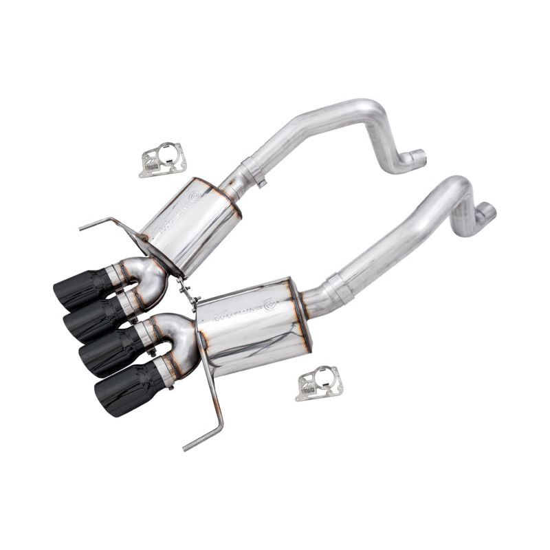 AWE Tuning 14-19 Chevy Corvette C7 Z06/ZR1 Track Edition Axle-Back Exhaust w/Black Tips