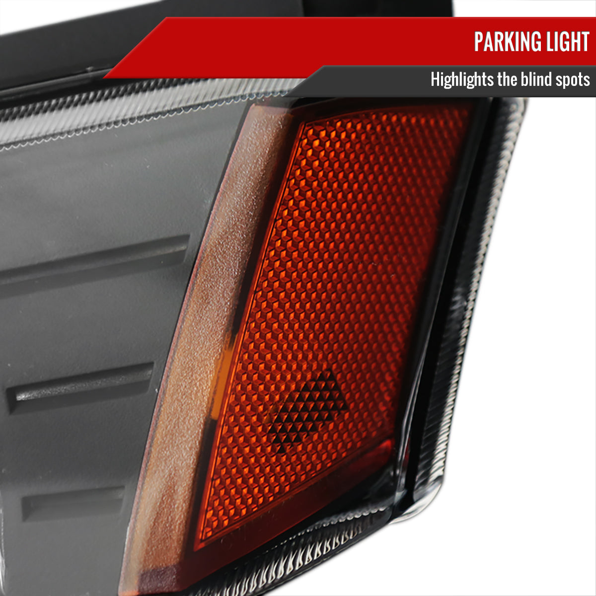 Spec-D 02-06 Avalanche 1500 2500 Headlights Bumper Lights Black