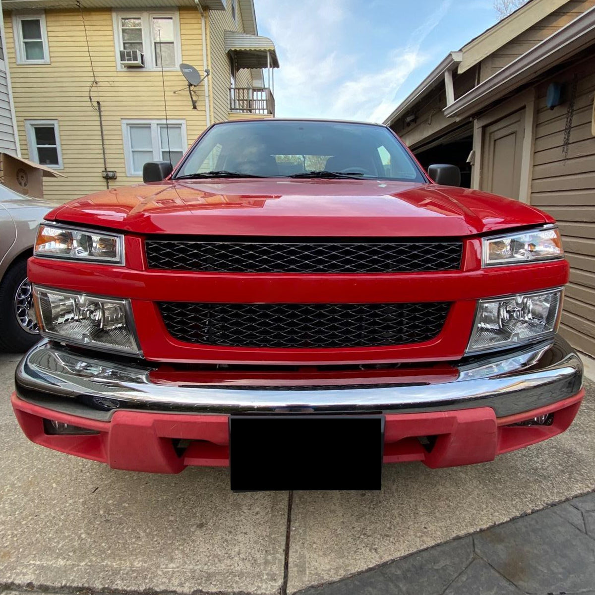 Spec-D 04-12 Chevy Colorado GMC Canyon Tail Lights Chrome/Red