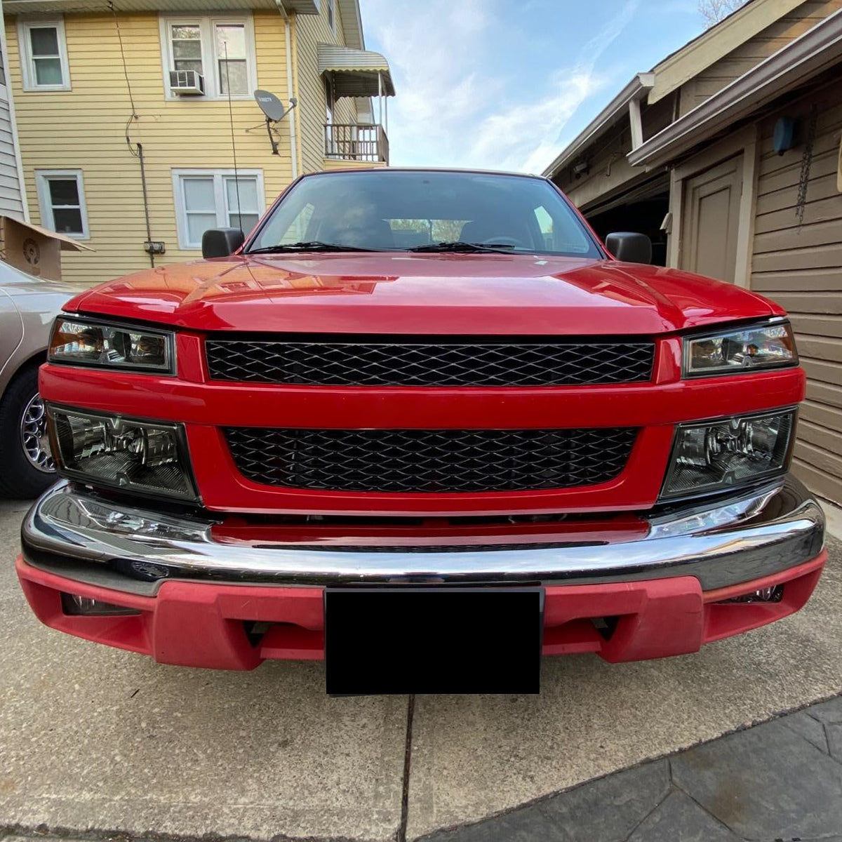 Spec-D 04-12 Chevy Colorado GMC Canyon Tail Lights Black Red