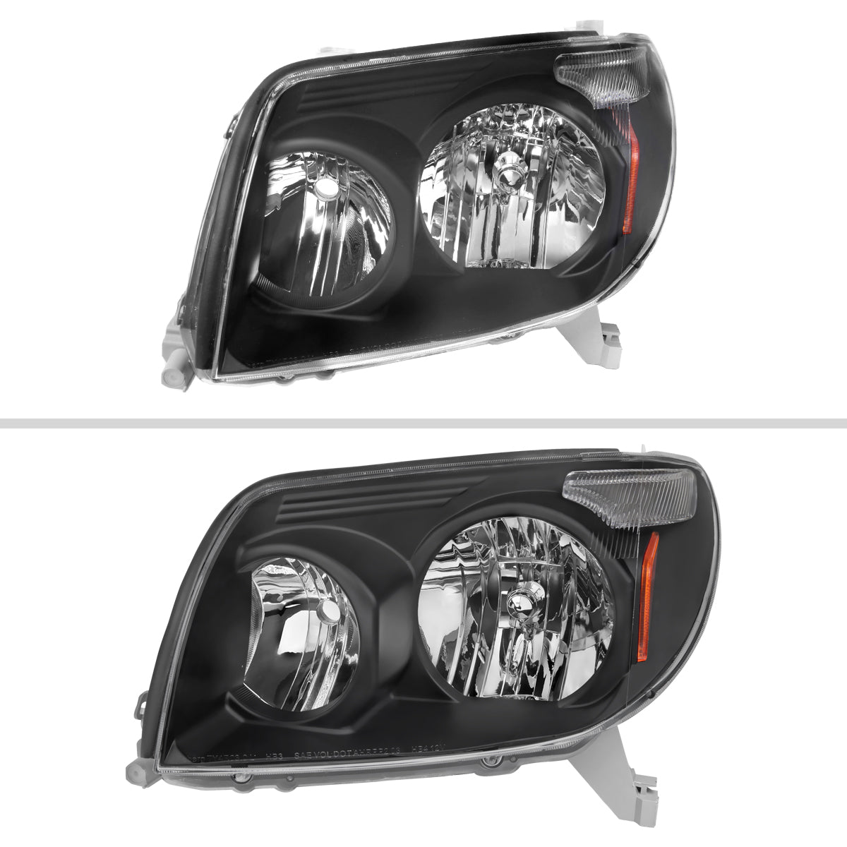 Spec-D 03-05 4Runner OE Style Headlights Black 2LH-4RUN03JM