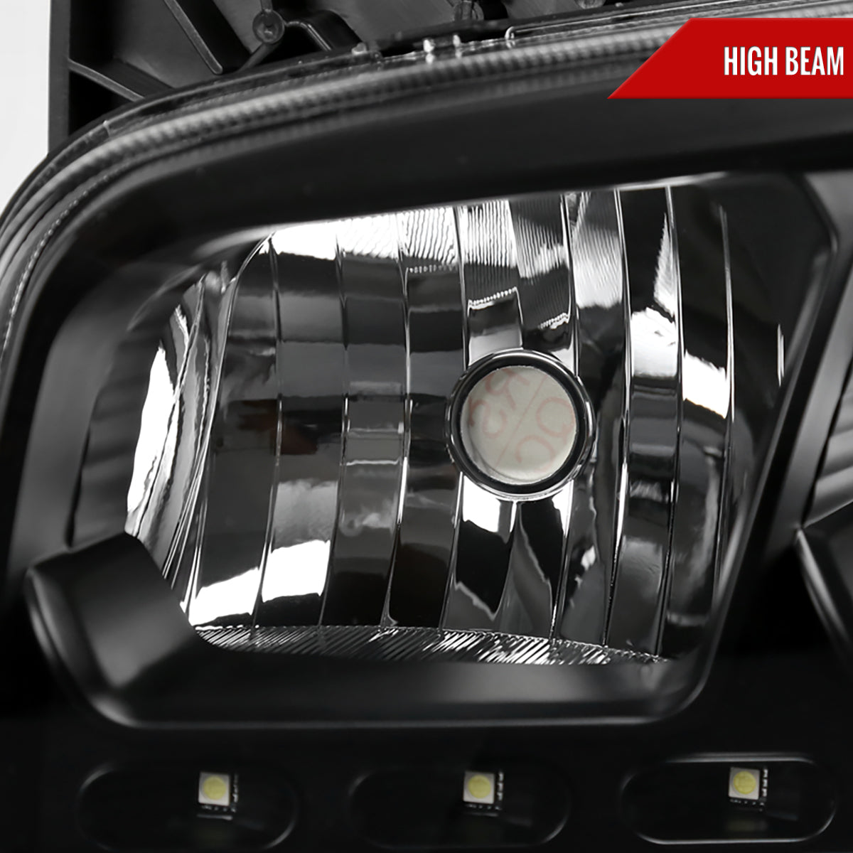 Spec-D 06-10 Dodge Charger 1PC Style Headlights OEM Style Black