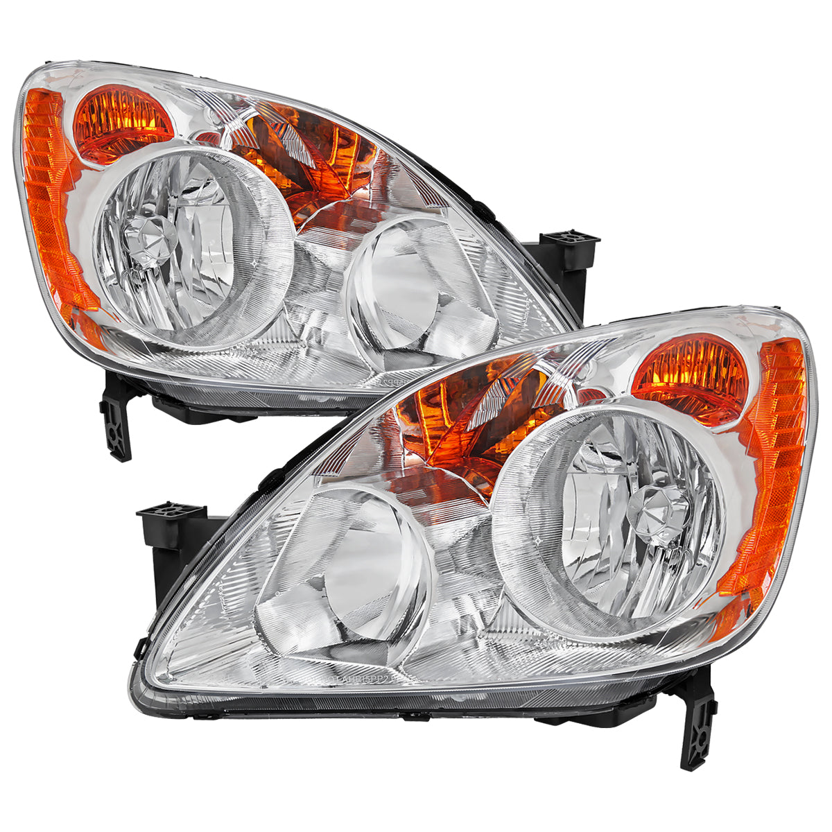 Spec-D 05-06 Honda CR-V Headlights JDM Projector Chrome/Clear
