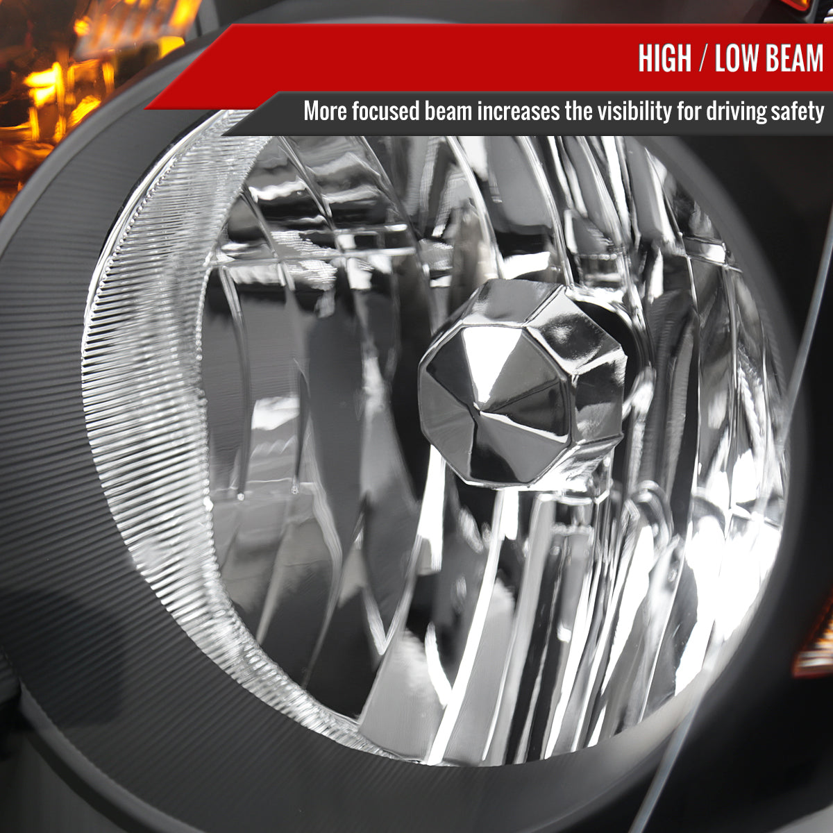 Spec-D 05-06 Honda CR-V OEM Style JP with Headlights Black