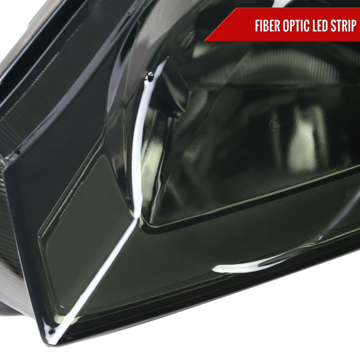Spec-D 06-11 Honda Civic 4DR Headlights OEM Style Strip Smoked