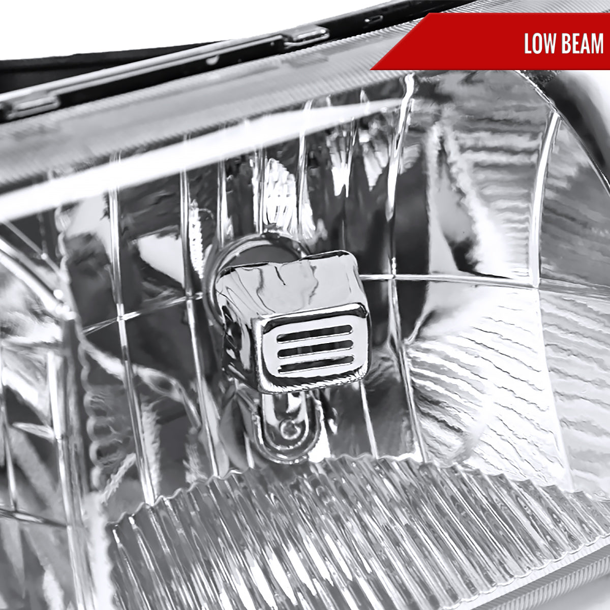 Spec-D 99-06 GMC Sierra/Yukon XL Crystal Headlights Chrome