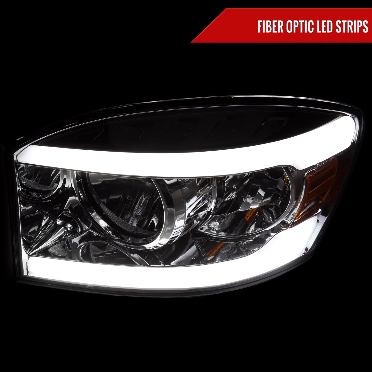 Spec-D 06-08 Ram 1500/06-09 Ram 2500 3500 Tube with Headlights