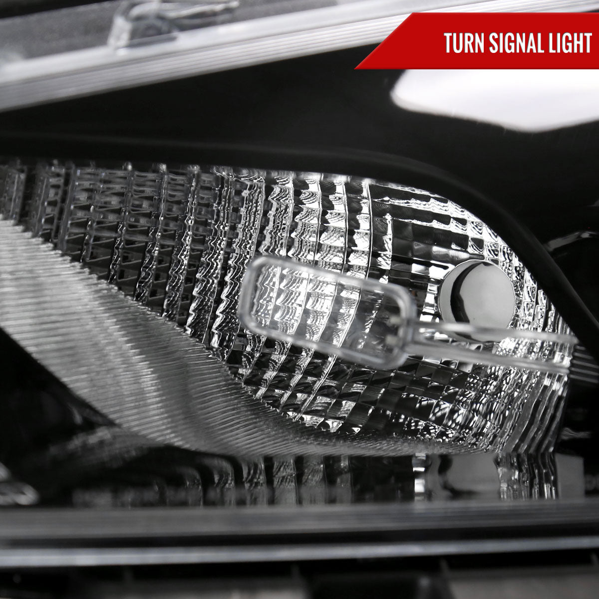 Spec-D 13-16 Dodge Dart Headlights OEM Style High/Low Beam Black