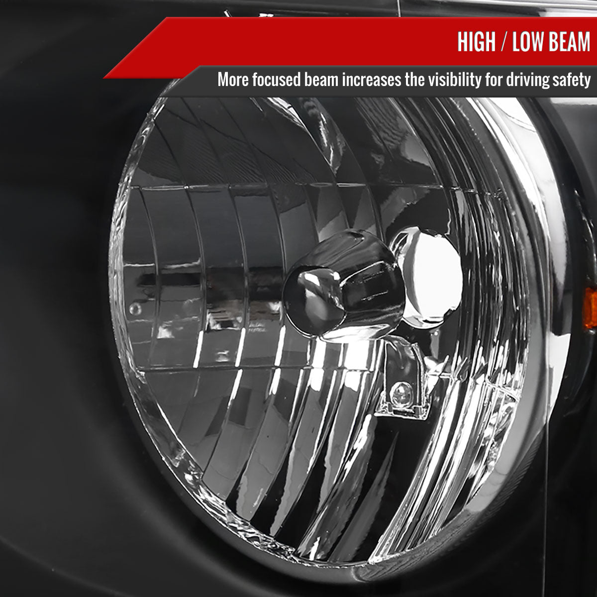 Spec-D 04-08 Ford F-150/ 06-08 Lincoln Mark LT OE Style Headlights Blk