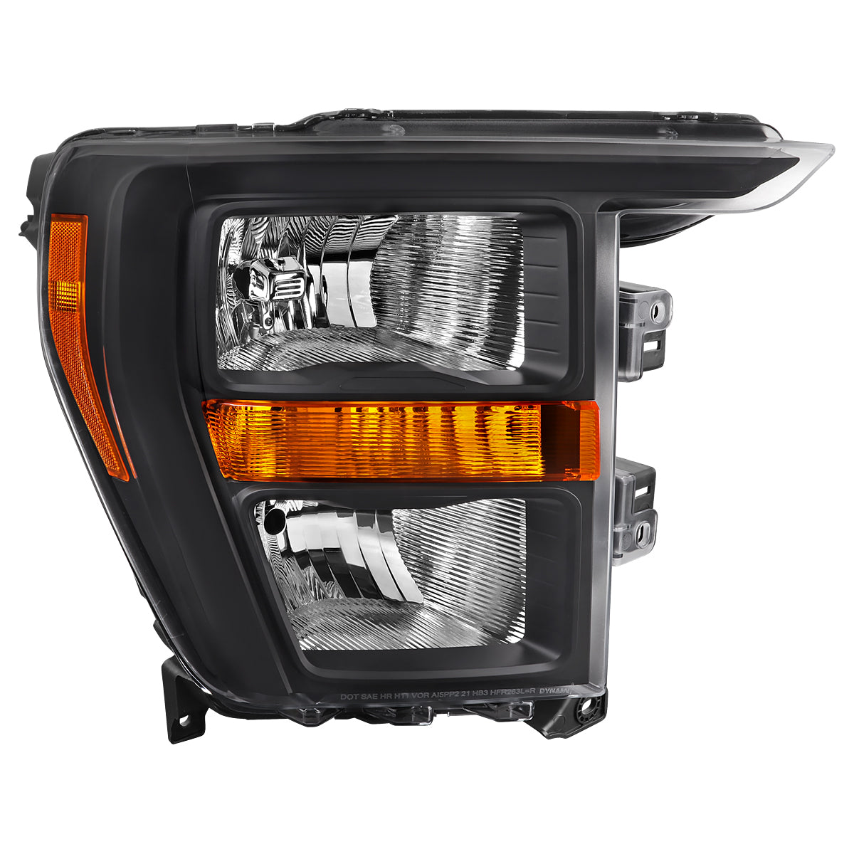 Spec-D 21-23 Ford F-150 Passenger Headlight OEM Black Replacement