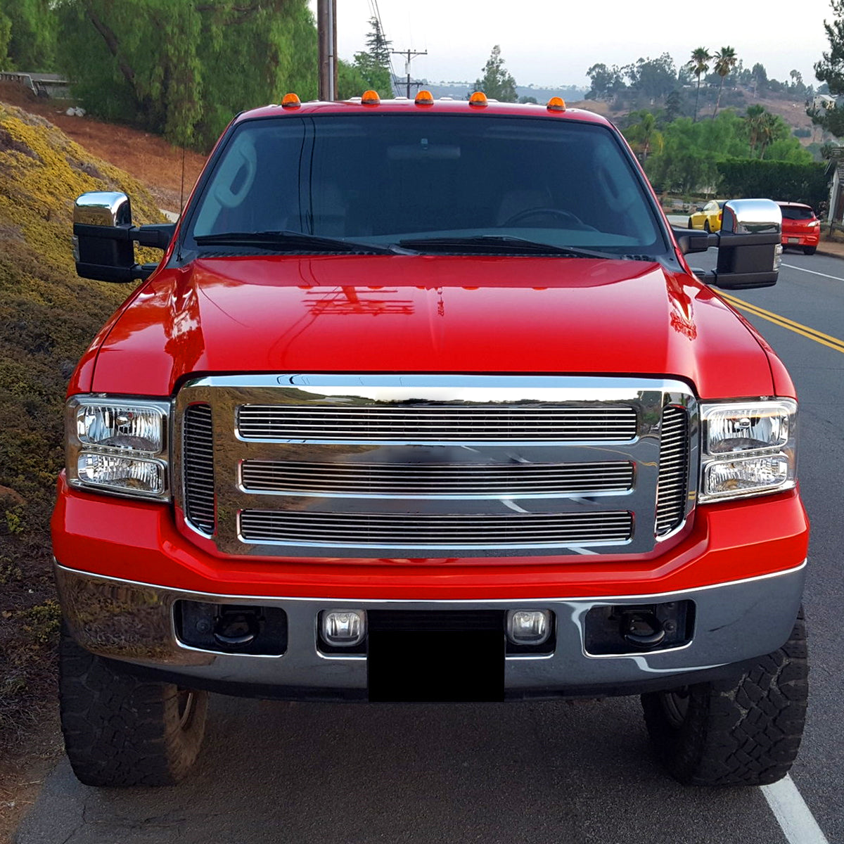 Spec-D 05-07 Ford F-250 F-350 Headlights Projector Chrome/Clear