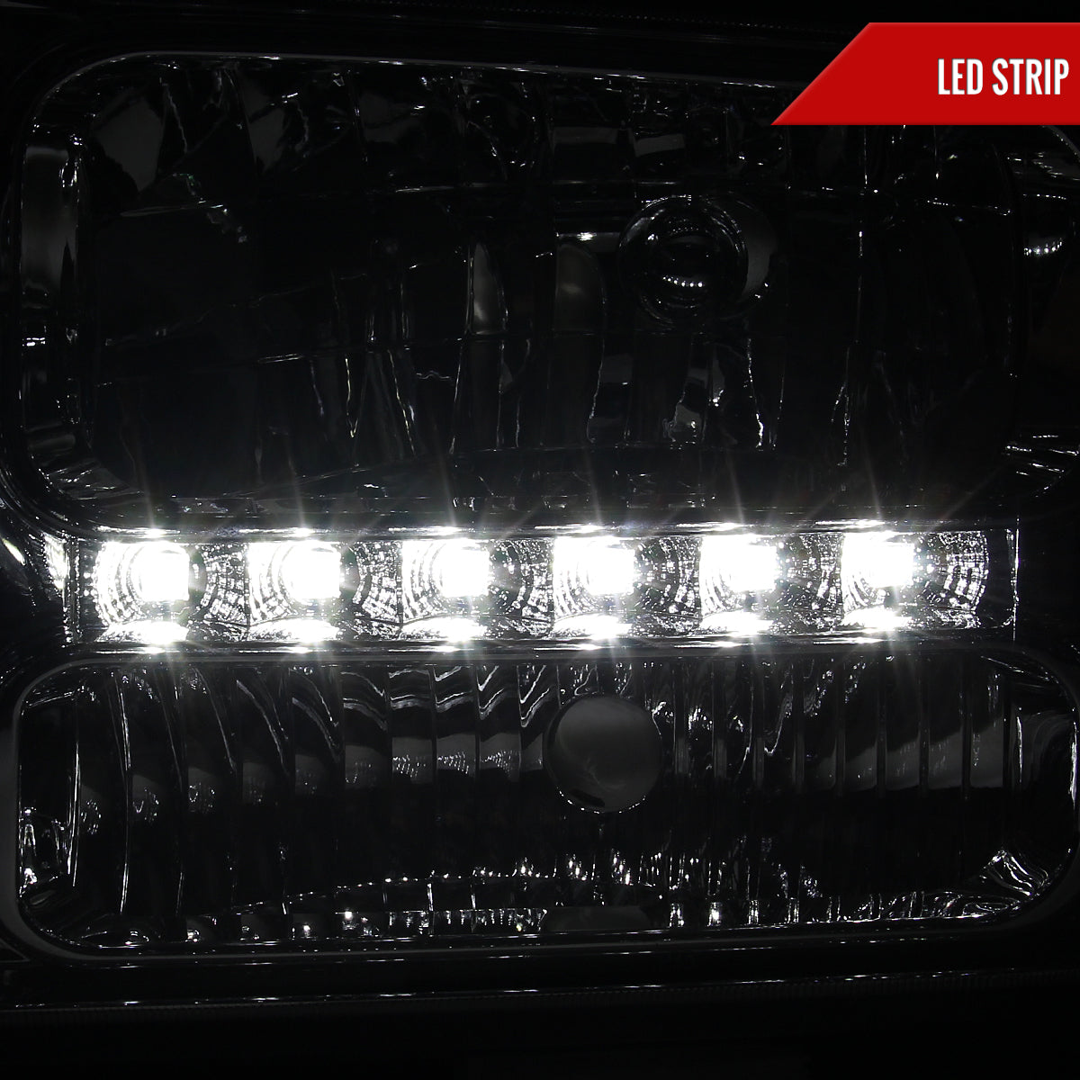 Spec-D 05-07 Ford F-250 F-350 Headlights Projector Smoked