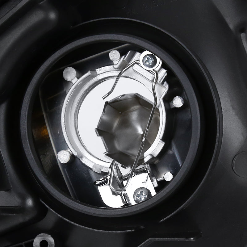 Spec-D 16-18 Honda HR-V Driver Headlight Black Replacement