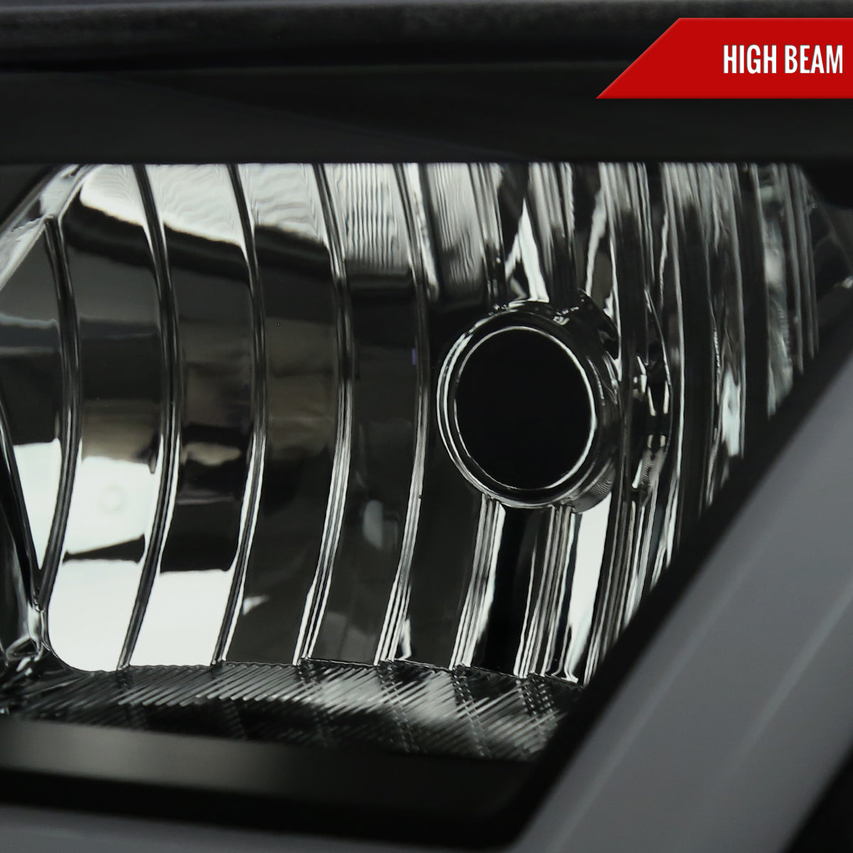 Spec-D 00-05 Chevy Impala Headlights LED Bar OEM Style Black/Smoked