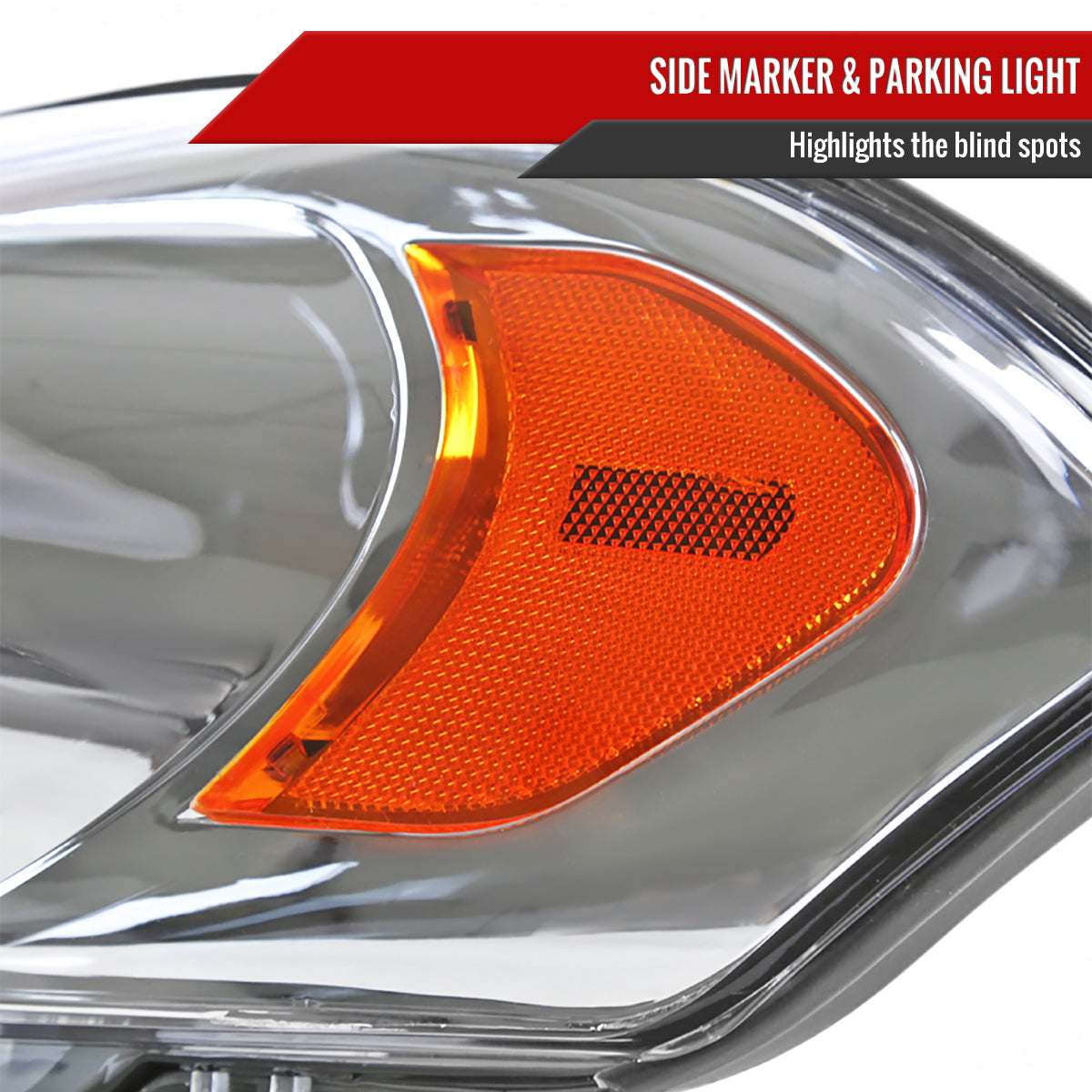 Spec-D 06-16 Impala/06-07 Monte Carlo Headlights Amber Reflectors