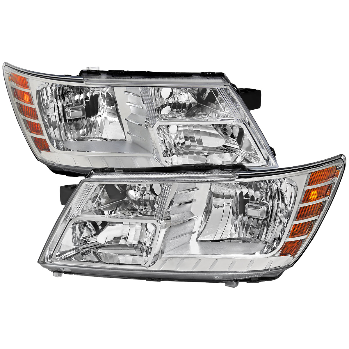 Spec-D 09-20 Dodge Journey Headlights OEM Style Chrome
