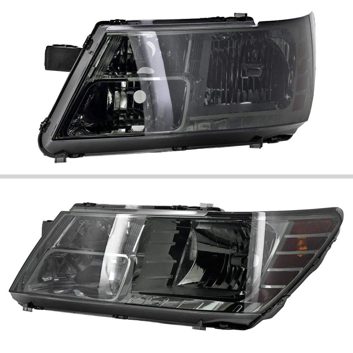 Spec-D 09-20 Dodge Journey Headlights OEM Style Chrome/Smoked Lens