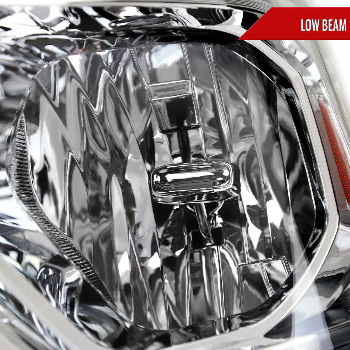Spec-D 19-24 Ram 1500 Driver Headlight Chrome Replacement