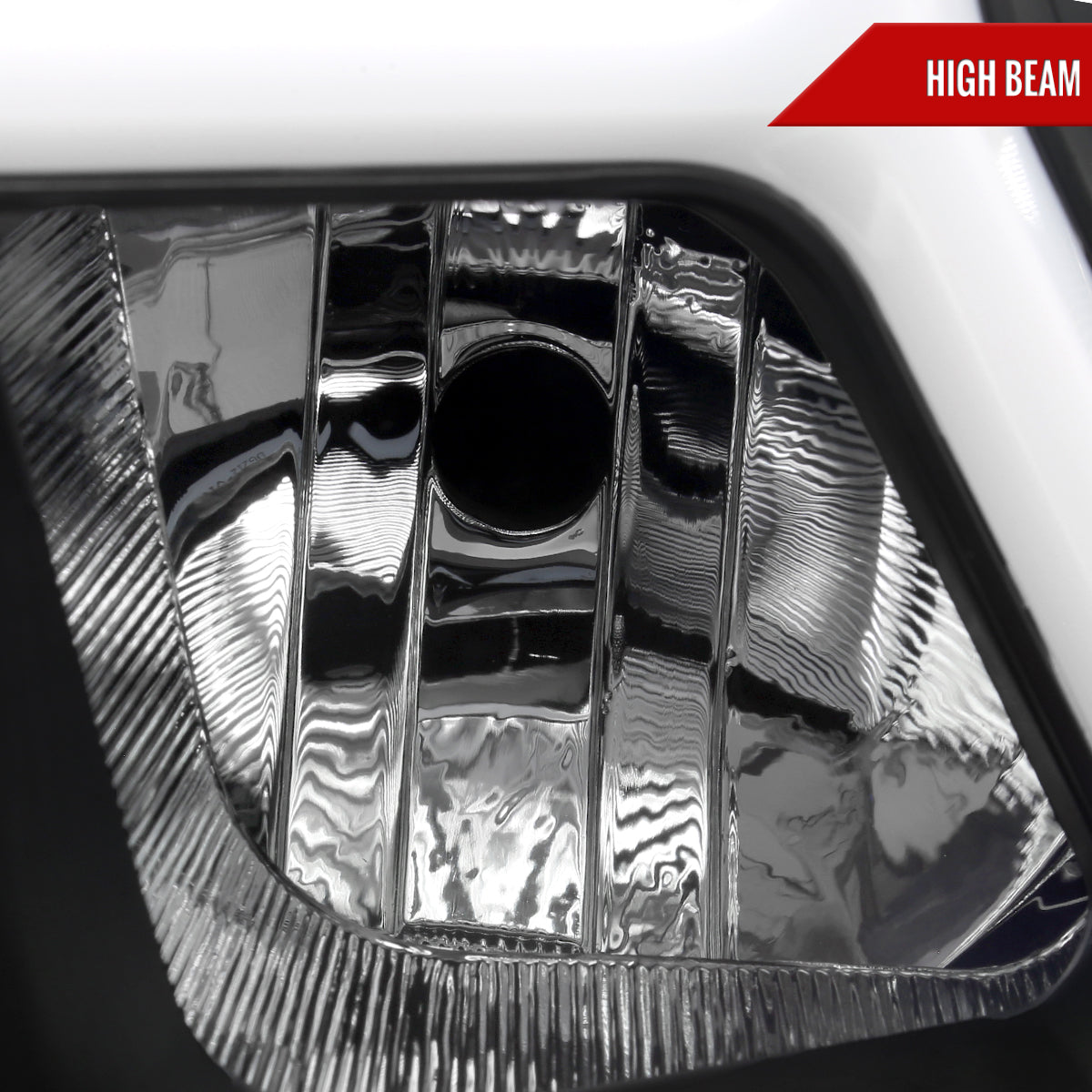 Spec-D 19-24 Ram 1500 Headlights Animated LED Bar OEM Style Black