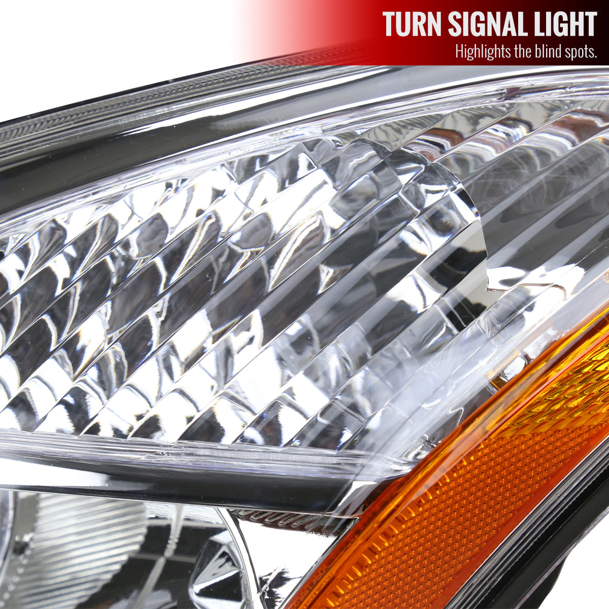Spec-D 08-13 Rogue/14-15 Rogue Select Headlights OEM Style Chrome