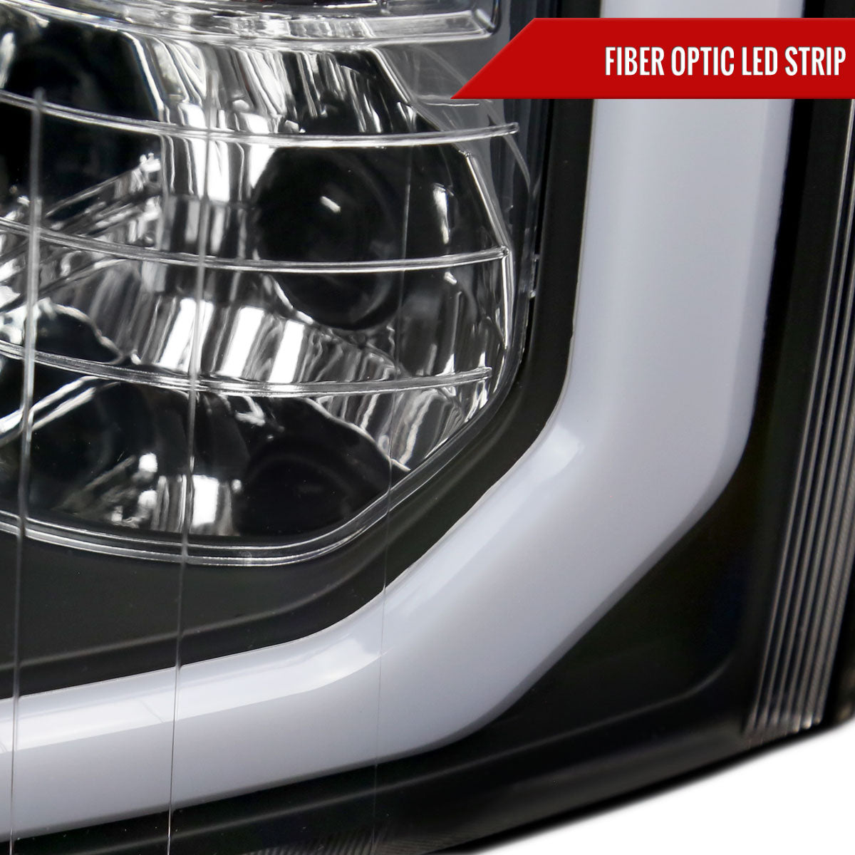 Spec-D 07-13 Tundra/08-17 Sequoia Headlights with LED Signals Black