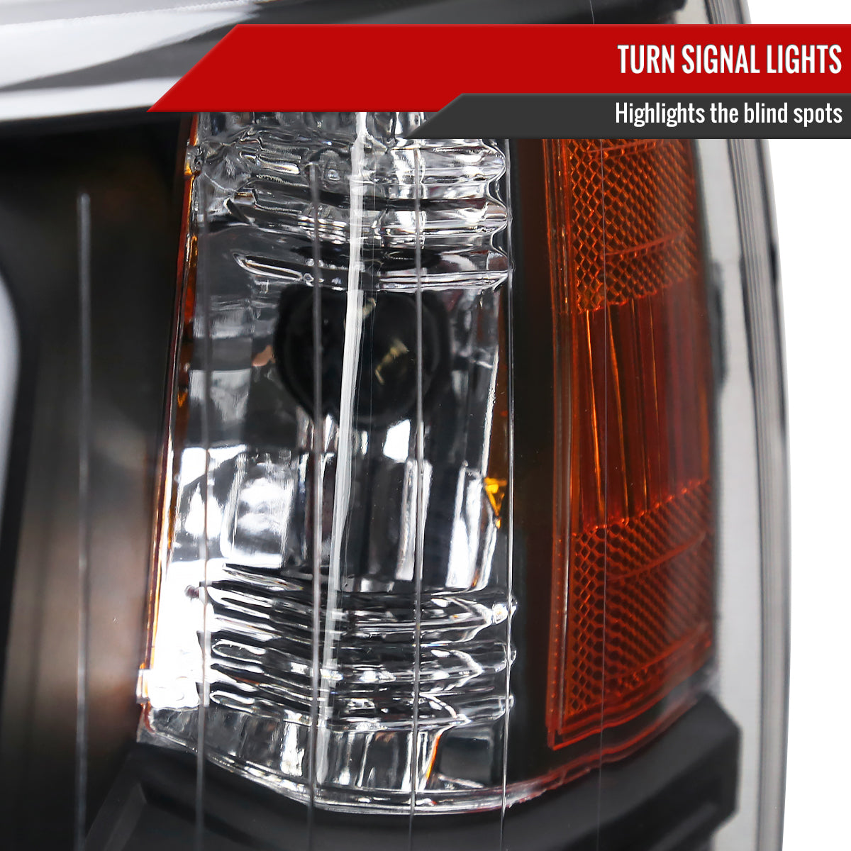 Spec-D 07-13 Silverado 1500/ 07-14 2500HD 3500HD Headlights Black