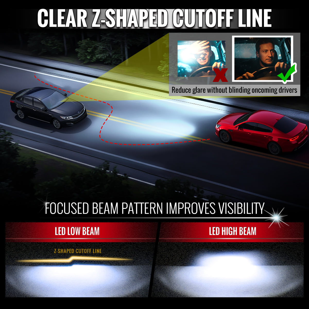 Spec-D 21-23 F-150 SEQ LED Projector Headlights Halogen Chrome/Smoked