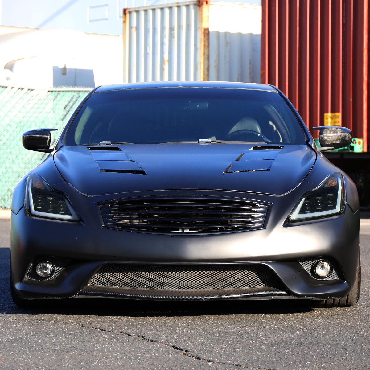 Spec-D 08-15 Infiniti G37/Q60 Coupe Headlights LED Sequential Smoked