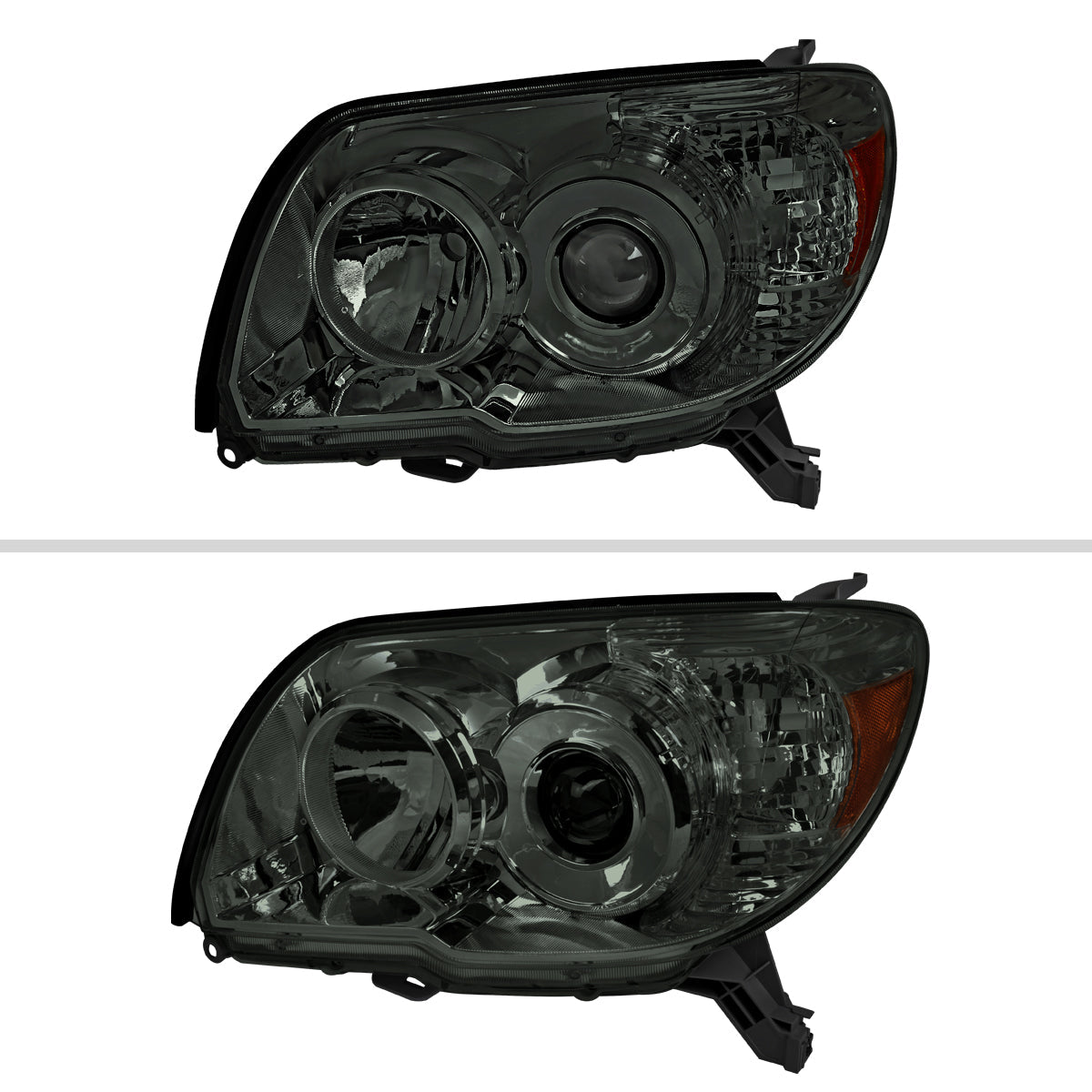 Spec-D 06-09 4Runner SR5 Ltd Projector Headlights Chrome/Smoked Lens