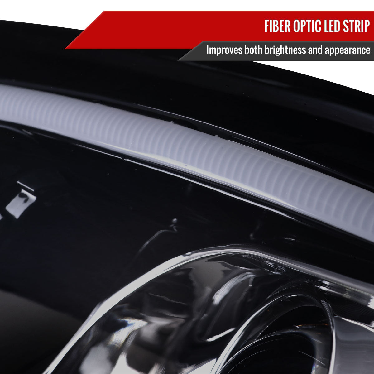 Spec-D 09-11 Benz W164 ML-Class Sequetial LED Headlights Black/Smoked
