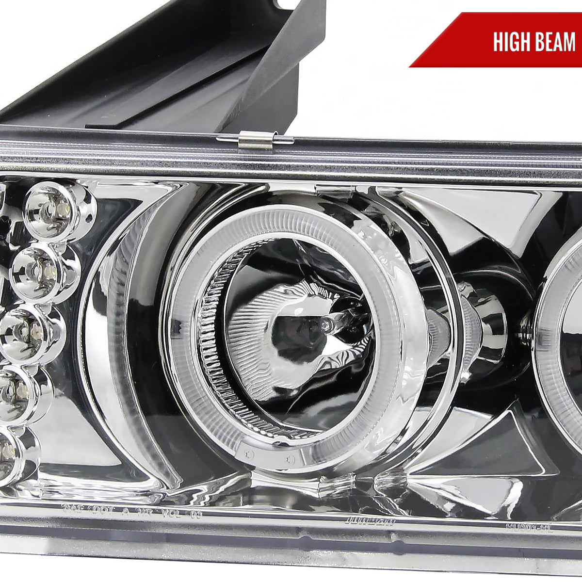 Spec-D 04-12 Chevy Colorado GMC Canyon Headlights Projector Chrome