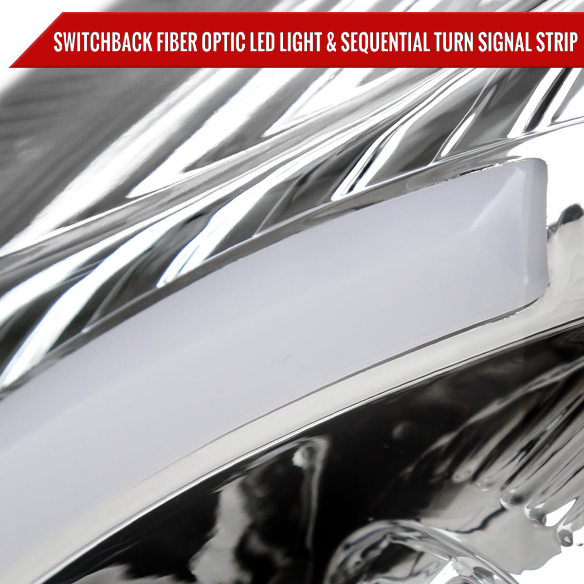 Spec-D 08-14 Cadillac CTS Sequential Projector Headlights Chrome