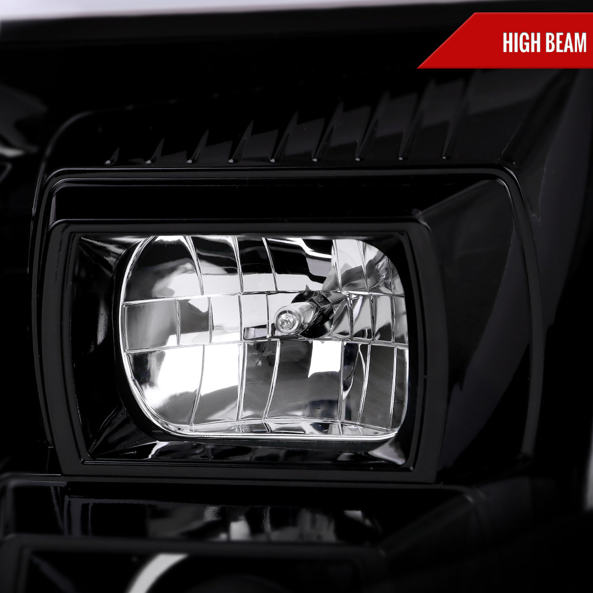 Spec-D 07-14 GMC Yukon Headlights G2 Sequential Jet Black/Clear
