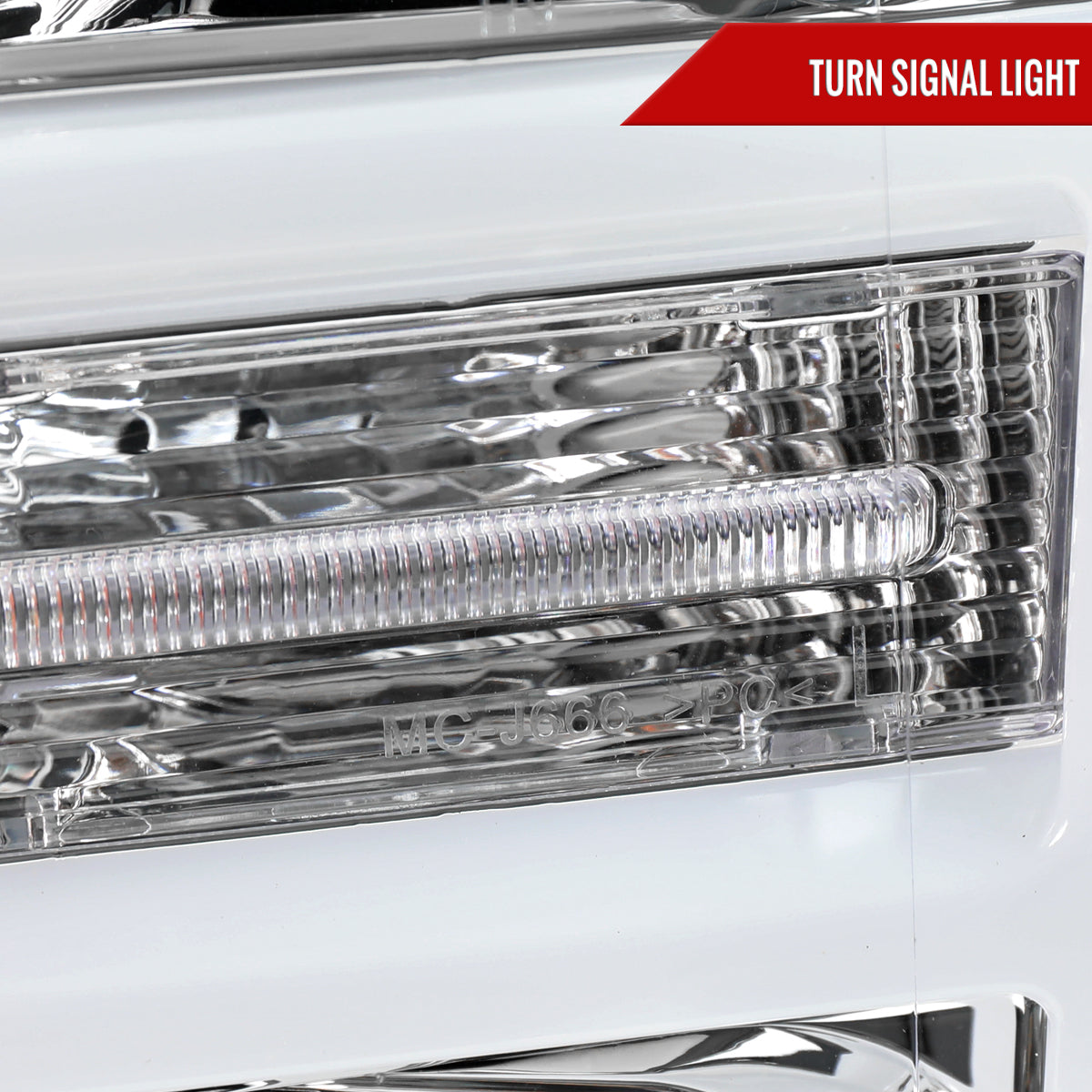 Spec-D 18-20 Ford F-150 Projector Headlights Chrome/Clear.