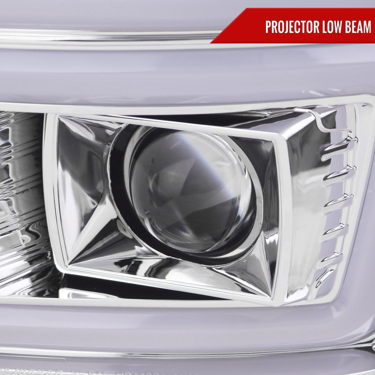 Spec-D 08-10 F250/F350/F450/F550 Sequential Headlights Chrome