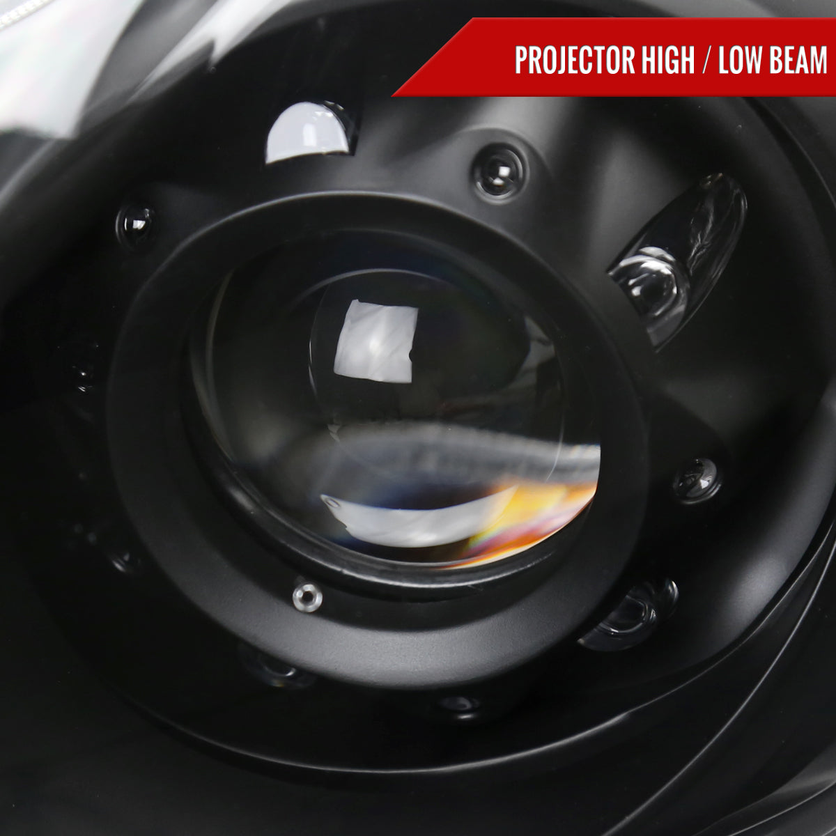 Spec-D 08-13 G37 14-15 Q60 2DR Headlights OEM Style Black/Clear