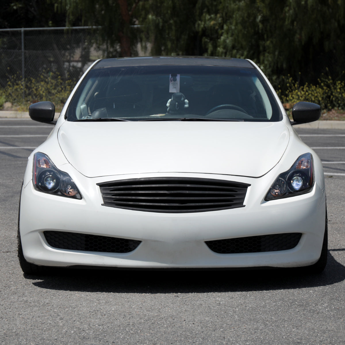 Spec-D 08-13 G37 14-15 Q60 2DR Headlights OEM Style Black/Clear