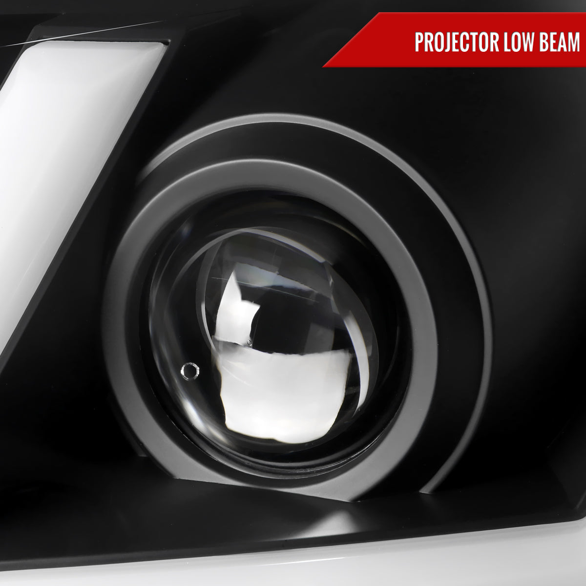 Spec-D 05-10 Pontiac G6 Headlights Sequential LED Bar Projector Black
