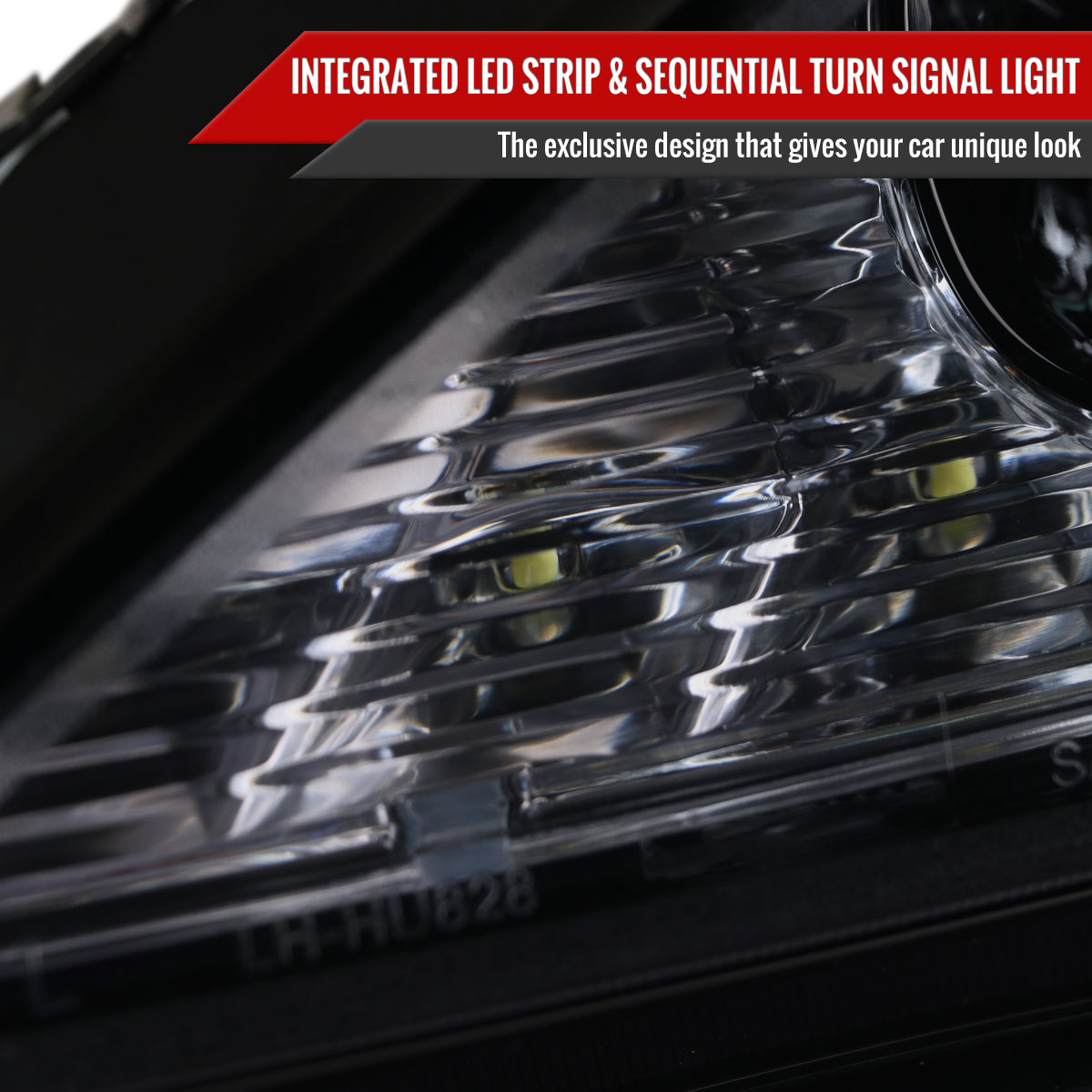 Spec-D 06-10 Lexus IS250/IS350 Headlights SEQ Turn Signals Black