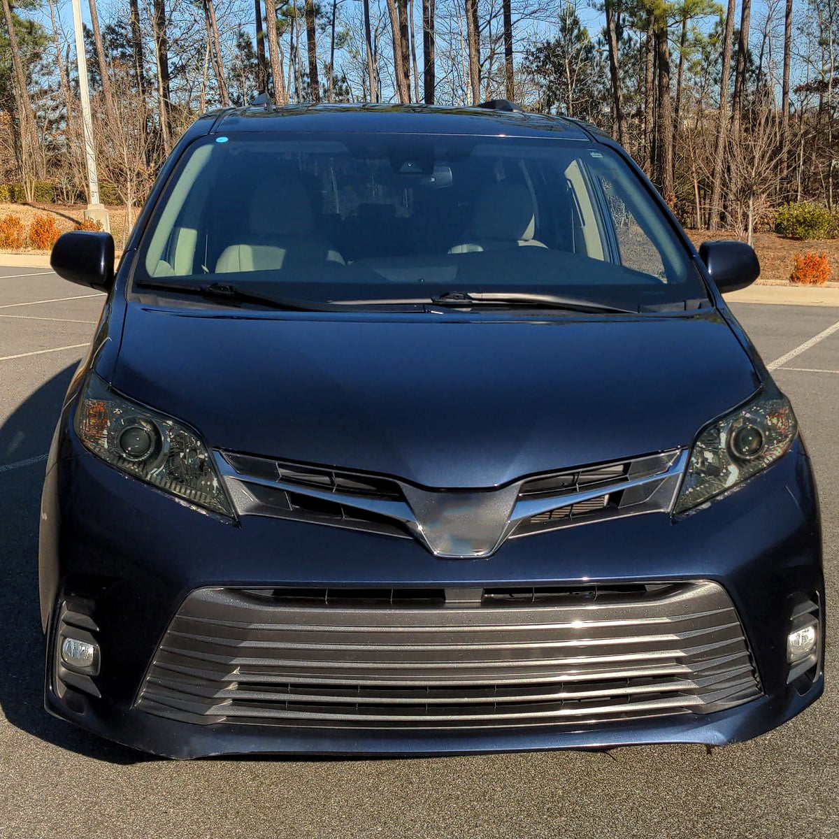 Spec-D 11-20 Sienna Projector Headlights Chrome/Smoked Lens